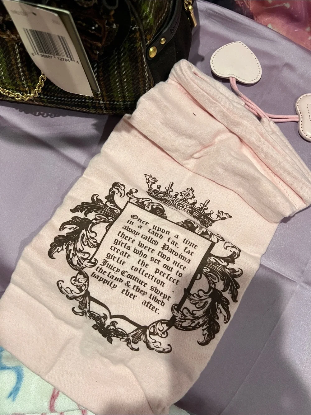 Vintage New Juicy Couture bowler purse